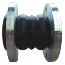 Twin Sphere Rubber Expansion Joint Flanged Pn10/Pn16/Pn25 ANSI 150#